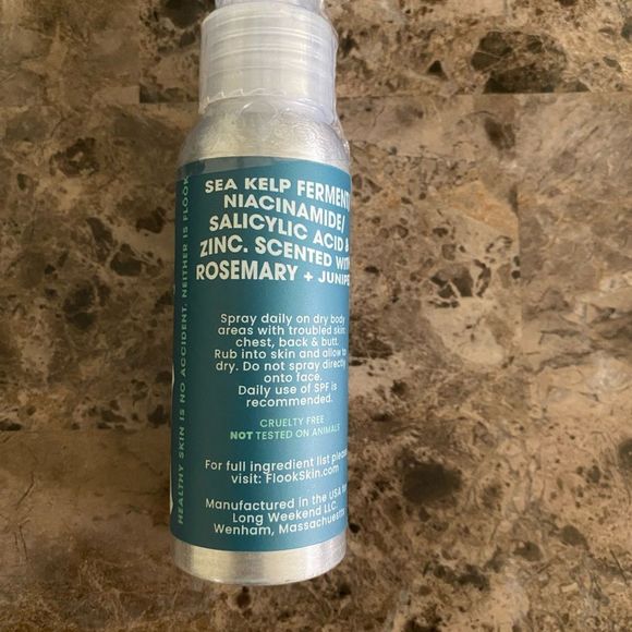 FLOOK SKIN Clear Skin Body Spray w Sea Kelp 2fl oz Bodycare Beauty Skin New - Picture 3 of 4